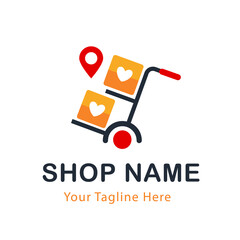 business shopping logo design ecommerce slogan