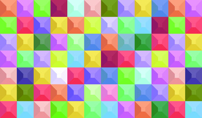 Colorful geometric
background. Mosaic tiles. Vector illustration. 
