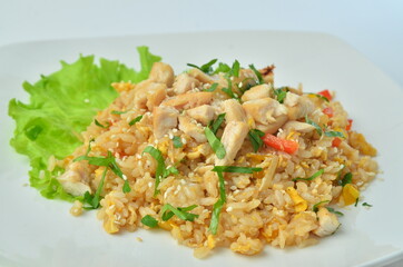 rice with chicken