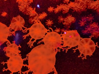 Greater Bay China Zhuhai Hengqin Chimelong Ocean Kingdom Jellyfish Jellyfishes Sea Jellies Creature Underwater Led Glowing Glow Neon Dream Floating 