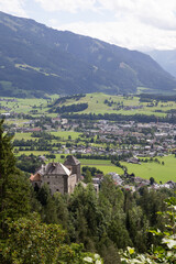 Fototapeta na wymiar Castle Lichtenberg near Saalfelden, Austria