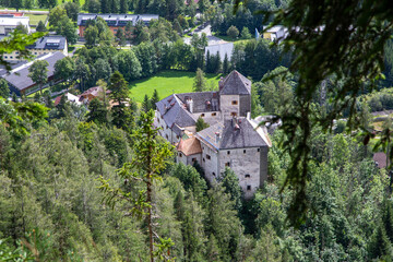 Fototapeta premium Castle Lichtenberg near Saalfelden, Austria