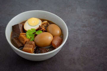 Stewed Pork and Egg with Five Spices