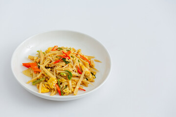 Spicy Bamboo Shoot Stir Fried Recipe