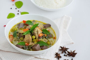 Green Curry with Pork