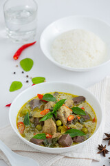 Green Curry with Pork