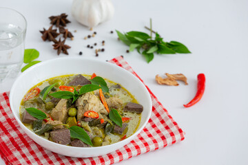 Green Curry with Pork