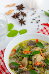 Green Curry with Pork