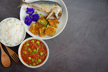 Thai Shrimp Paste Chili Sauce ( Nam Prik Kapi )