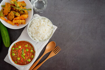 Thai Shrimp Paste Chili Sauce ( Nam Prik Kapi )