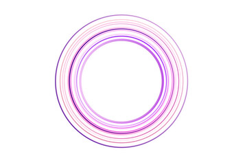 Abstract radial motion blur in pink and lilac tones on a white background. Pink and lilac circles....