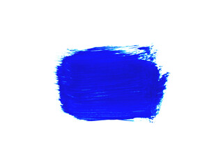 Blaue Pinselfarbe als Hintergrund Dekoration