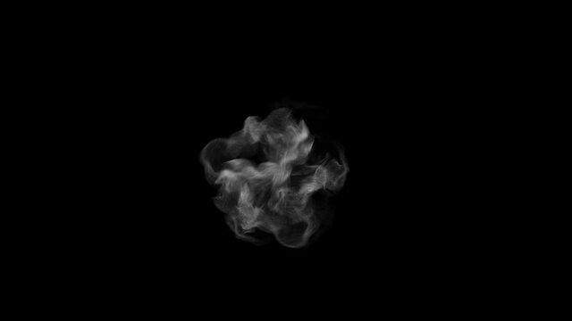 Realistic Smoke Clouds from Dry Ice Smoke Storm Atmosphere Fog Overlay ( footage Background ) for different projects .