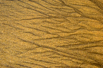Beach Sand Beautiful Pattern Texture Design Yellow background