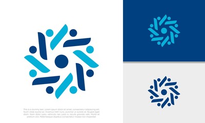 Human Resources Consulting Company, Global Community Logo.