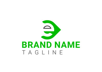 Letter E Logo and icon Design Template