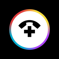 Obraz premium Call Ambulance - Sticker