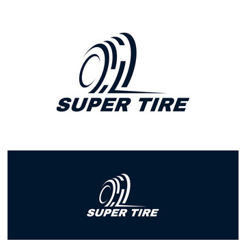 Tyre Shop Logo Design - Tyre Business Branding, tyre logo shop icons, tire icons, car tire simple icons