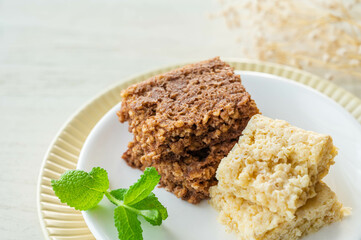 オートミールのふわふわ蒸しパン