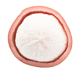 Passion fruit isolated on white background