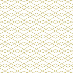 Abstract Vector Line Art Pattern Golden Color. Pattern Background, Stock Illustration.