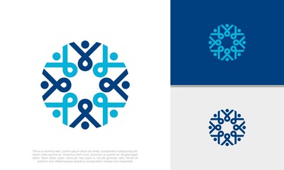 Human Resources Consulting Company, Global Community Logo.