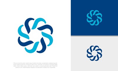 Human Resources Consulting Company, Global Community Logo.