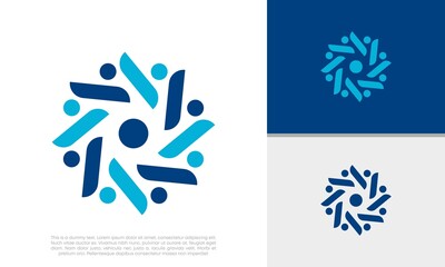 Human Resources Consulting Company, Global Community Logo.