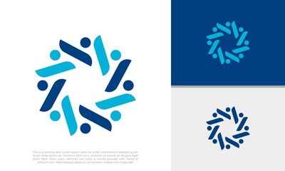 Human Resources Consulting Company, Global Community Logo.