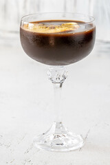 Chocolate Orange Espresso Martini Cocktail