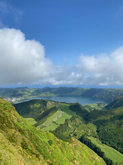 Fototapeta premium Açores - lagoas