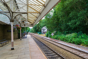 railway in the countryside