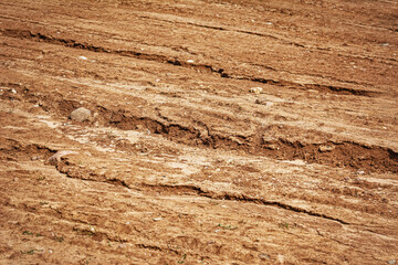 Brown ground background