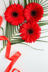 greeting card design. beautiful bouquet of flowers and space for text. invitation. congratulation