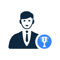 Durable, championship, winner icon. Editable vector graphics.