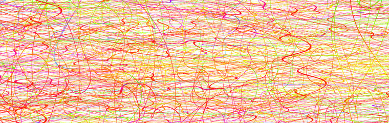 Colorful chaotic lines background. Hand drawn lines. Tangled chaotic pattern. Vector illustration.