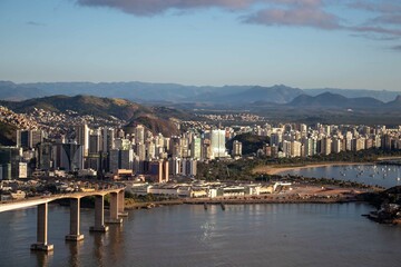 Fototapeta premium vitória vila velha bridge espírito santo brasil