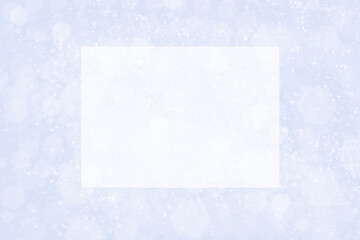 Winter blue frosty background and wallpaper with snow