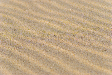 Fototapeta na wymiar Sand waves, close-up