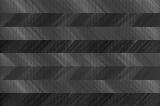Minimal black background in herringbone zig zag pattern