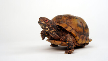 Dreizehen-Dosenschildkröte, Carolina-Dosenschildkröte // Three-toed box turtle, Common box turtle (Terrapene carolina triunguis)