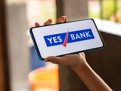 Assam, India - July 18, 2020 : Yes Bank A Most Controversial Bank In India.