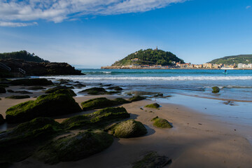 Playa de la concha, San Sebastián, Gipuzkoa
