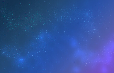 starry night sky background pink, blue