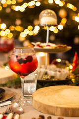 Fototapeta na wymiar Navidad en la mesa