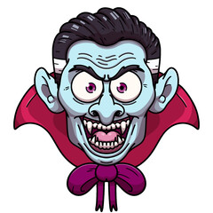 Cartoon Vampire Face