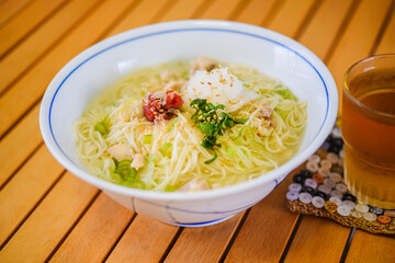 梅おろしにゅうめん