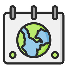 world earth day icon