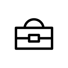 suitcase icon outline