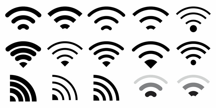 antenna wifi network. Contact icon set. Phone icon vector. Internet broadcast. Vector illustration. Stock image. 